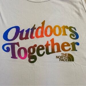 The North Face Outdoors Together Pride Tank Men’s Large White